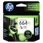 HP-F6V30AL TINTA PARA IMPRESORA HP 664XL TRICOLOR
